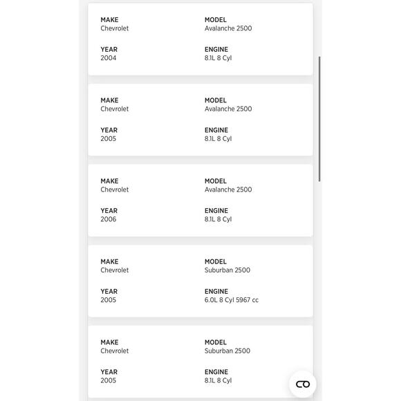 Fuel Pump Delphi FG0374 04 - 07 Chevrolet GMC Suburban Yukon XL Avalanche 2500 - Picture 2 of 4